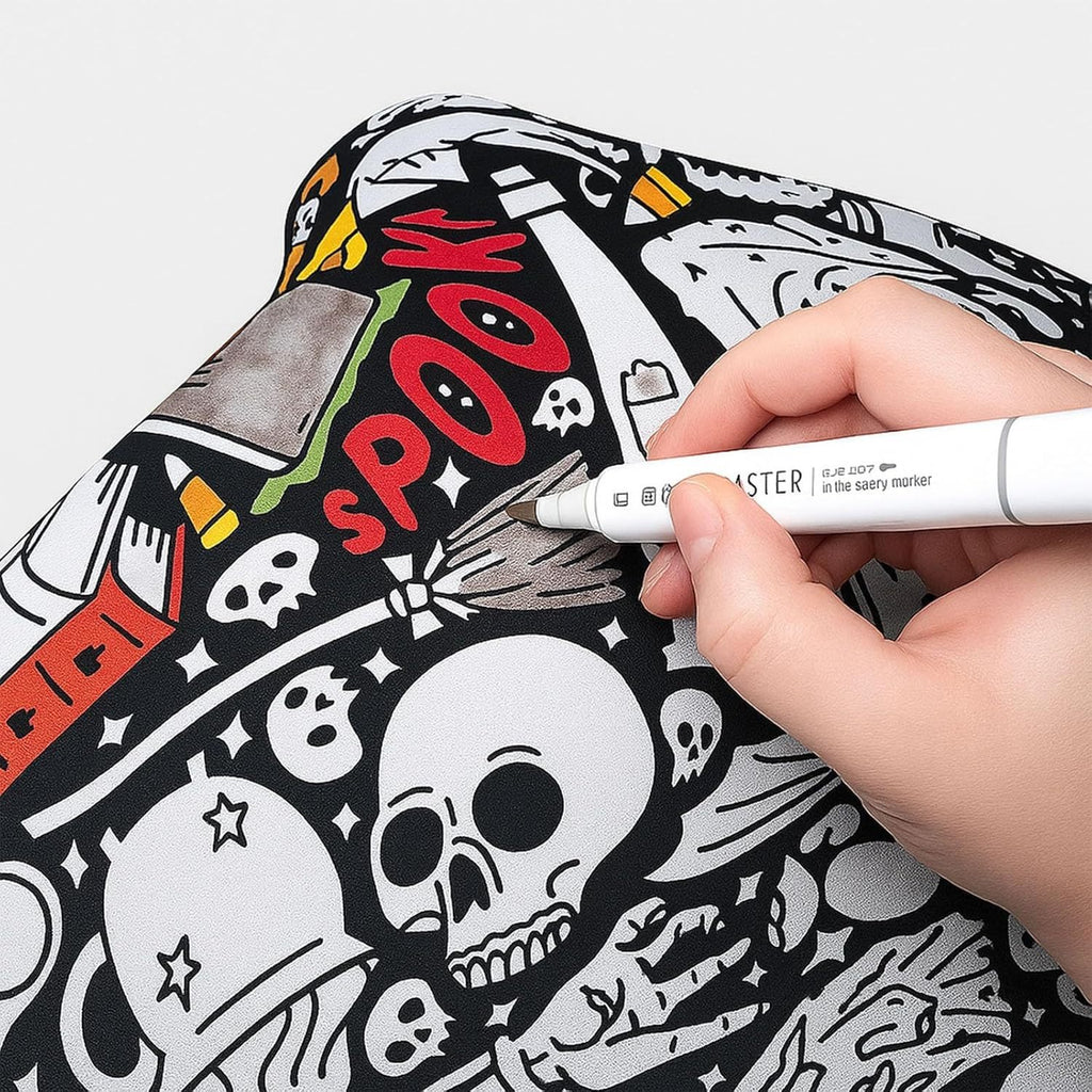 Couverture à Colorier DIY avec Marqueurs