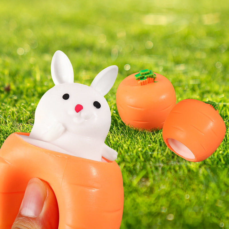 Jouet à Tripoter Mignon Lapin Carotte