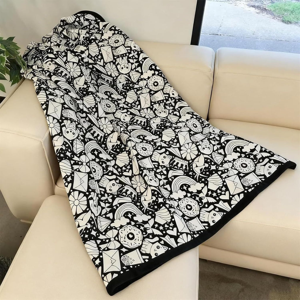 Couverture à Colorier DIY avec Marqueurs